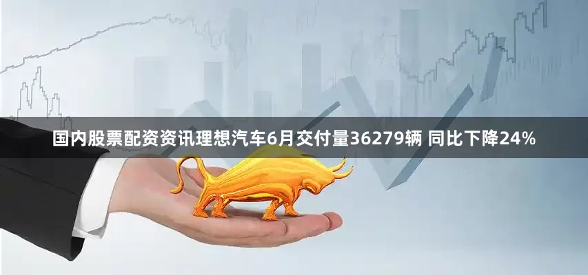 国内股票配资资讯理想汽车6月交付量36279辆 同比下降24%
