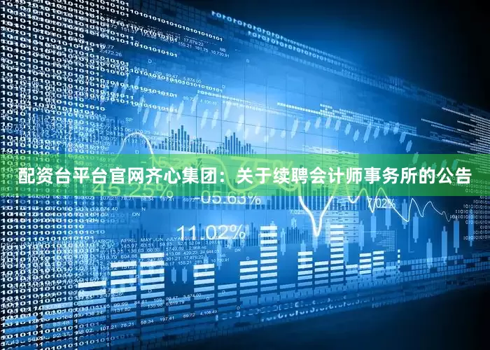 配资台平台官网齐心集团：关于续聘会计师事务所的公告
