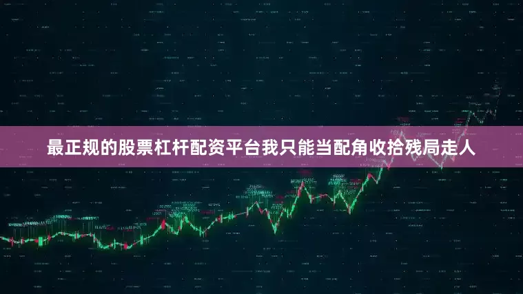 最正规的股票杠杆配资平台我只能当配角收拾残局走人